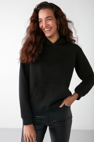Sweat à capuche - Noir