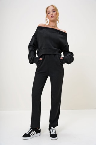 Sweat et pantalon - Noir