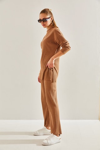 Tunique et pantalon - Camel