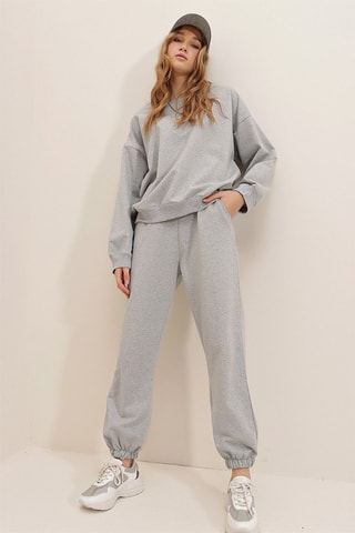 Sweat et jogging - Gris clair