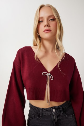 Gilet regular - Bordeaux