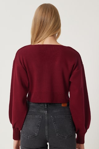 Gilet regular - Bordeaux