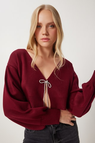 Gilet regular - Bordeaux