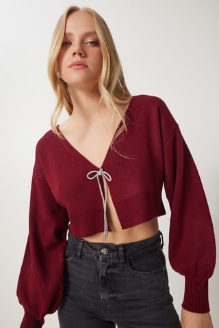 Gilet regular - Bordeaux