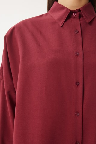 Chemise regular - Bordeaux