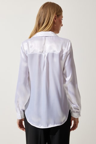 Chemisier regular - Blanc