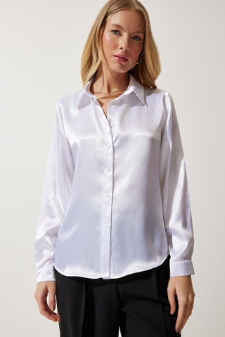 Chemisier regular - Blanc
