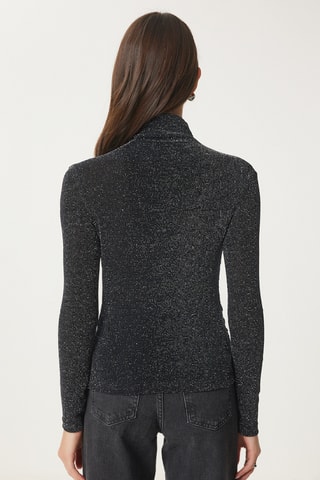 Blouse slim - Noir