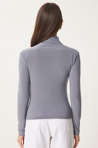 Blouse slim - Gris