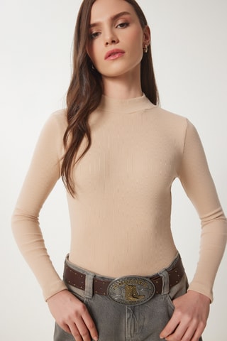 Blouse slim - Crème
