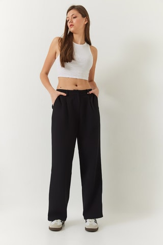 Pantalon palazzo - Noir