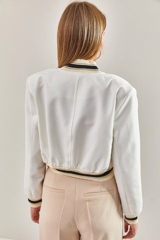 Blouson regular - Blanc