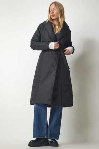 Doudoune relaxed - Noir