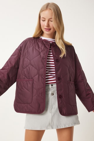 Veste regular - Bordeaux