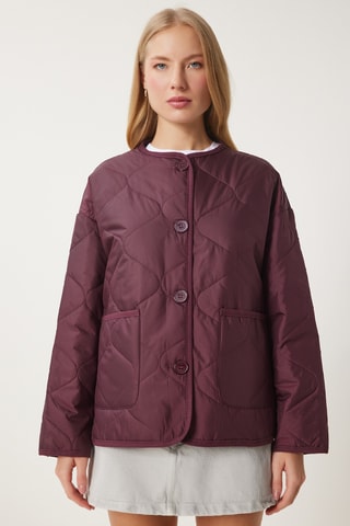 Veste regular - Bordeaux