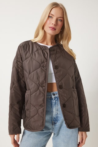 Veste regular - Marron