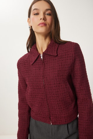 Veste regular - Bordeaux