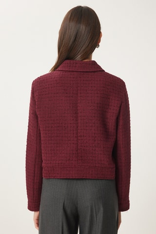 Veste regular - Bordeaux