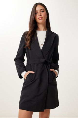 Trench regular - Noir