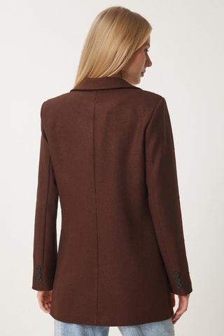 Blazer regular - Marron