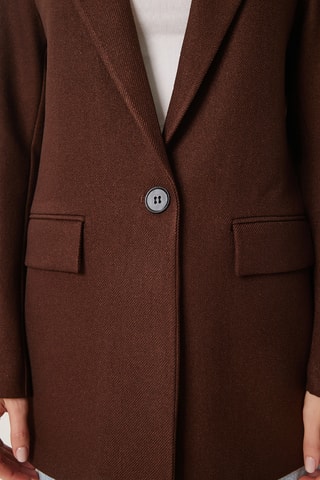 Blazer regular - Marron