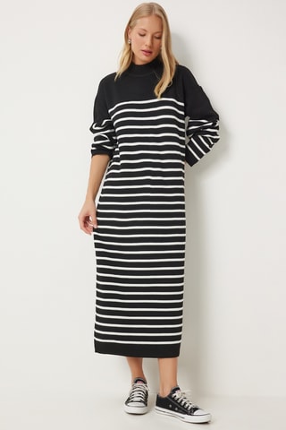 Robe pull regular - Noir