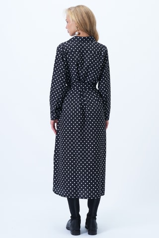 Robe chemise regular - Noir