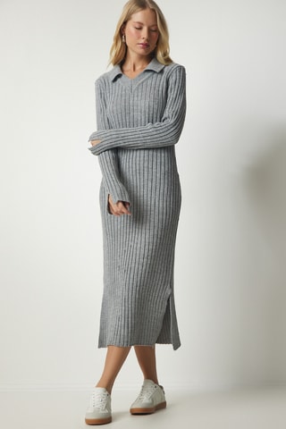 Robe polo regular - Gris