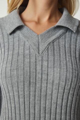 Robe polo regular - Gris