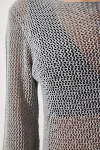 Robe longue regular - Gris