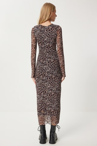 Robe slim - Noir et gris