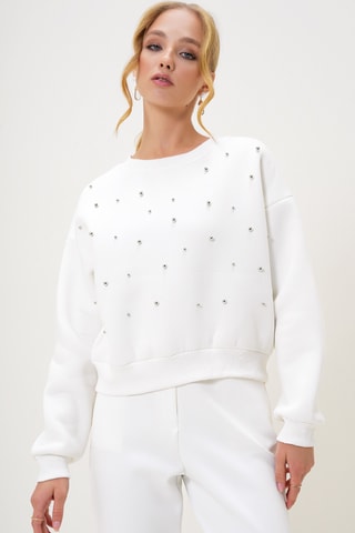 Sweat regular - Blanc