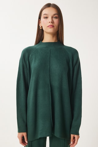 Pull et pantalon - Vert foncé