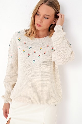 Sweat oversize - Ecru