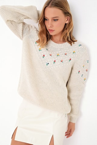 Sweat oversize - Ecru