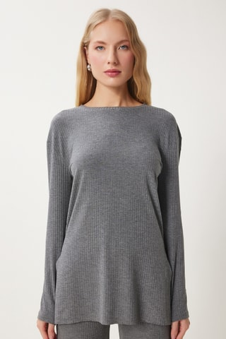 Blouse et pantalon - Gris