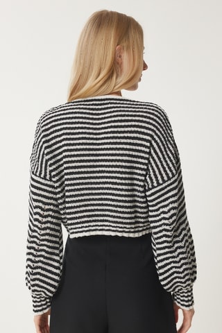 Gilet regular - Noir et blanc