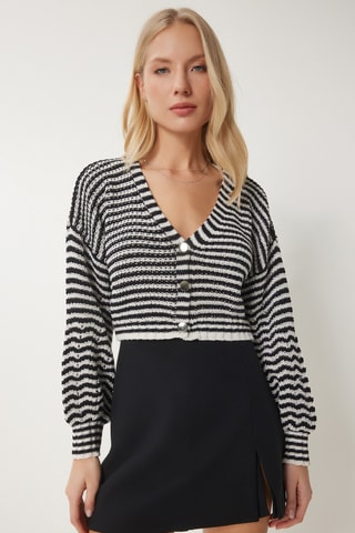 Gilet regular - Noir et blanc
