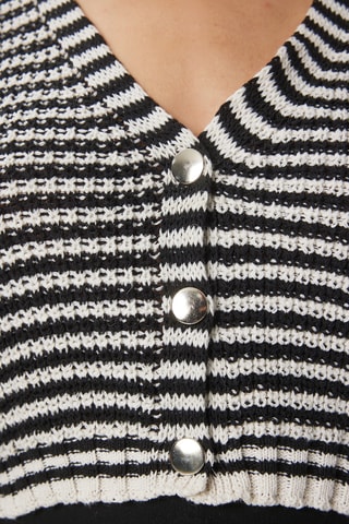 Gilet regular - Noir et blanc