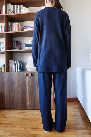 Pull et pantalon - Bleu marine