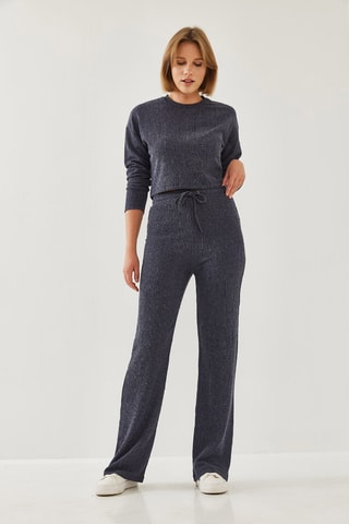 Top et pantalon - Bleu marine