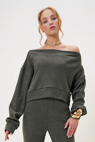Sweat et pantalon - Kaki