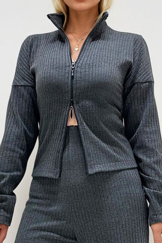 Blouse et pantalon palazzo - Anthracite
