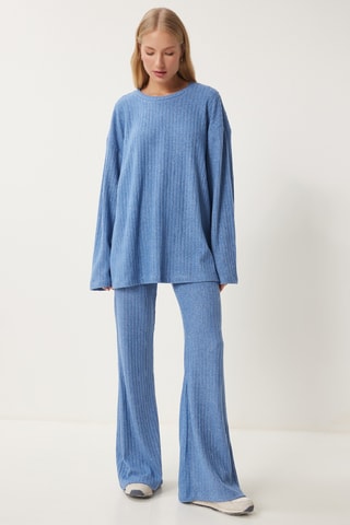 Blouse et pantalon - Bleu