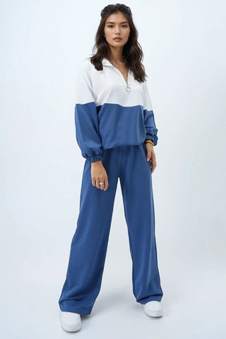 Top et pantalon - Bleu