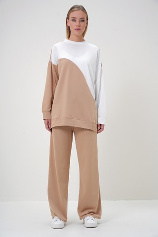 Sweat et pantalon - Beige
