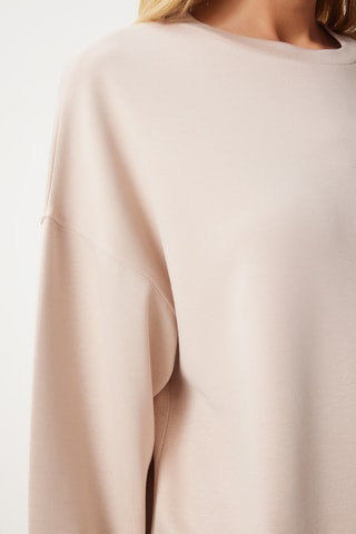 Sweat regular - Crème
