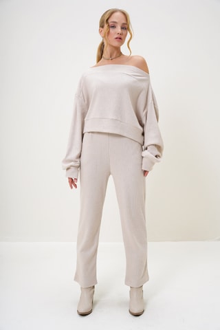 Sweat et pantalon - Beige