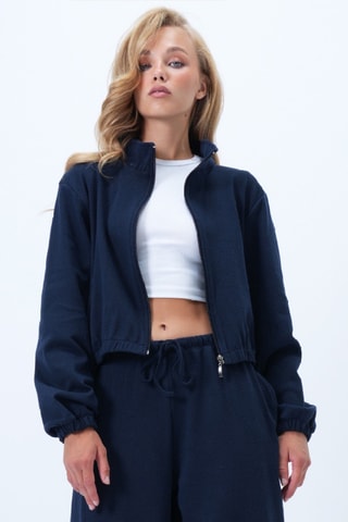 Sweat et pantalon de survêtement - Bleu marine