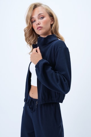 Sweat et pantalon de survêtement - Bleu marine